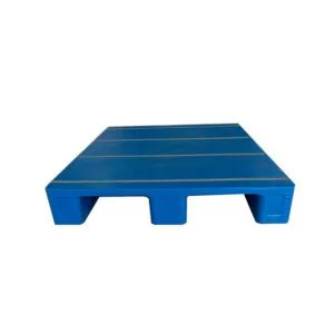 1210165 Welded 3-Runner Flat Deck Plastic Pallets for Industry - View 1 | Zhenghao Plastics