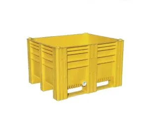 1200x1000x755 HDPE Plastic Pallet Box with Solid Straight Walls - HDPE Plastic Pallet | Zhenghao Plastics