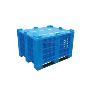 Ventilated Plastic Pallet Box for Warehousing & Transportation - View 1 | Zhenghao Plastics