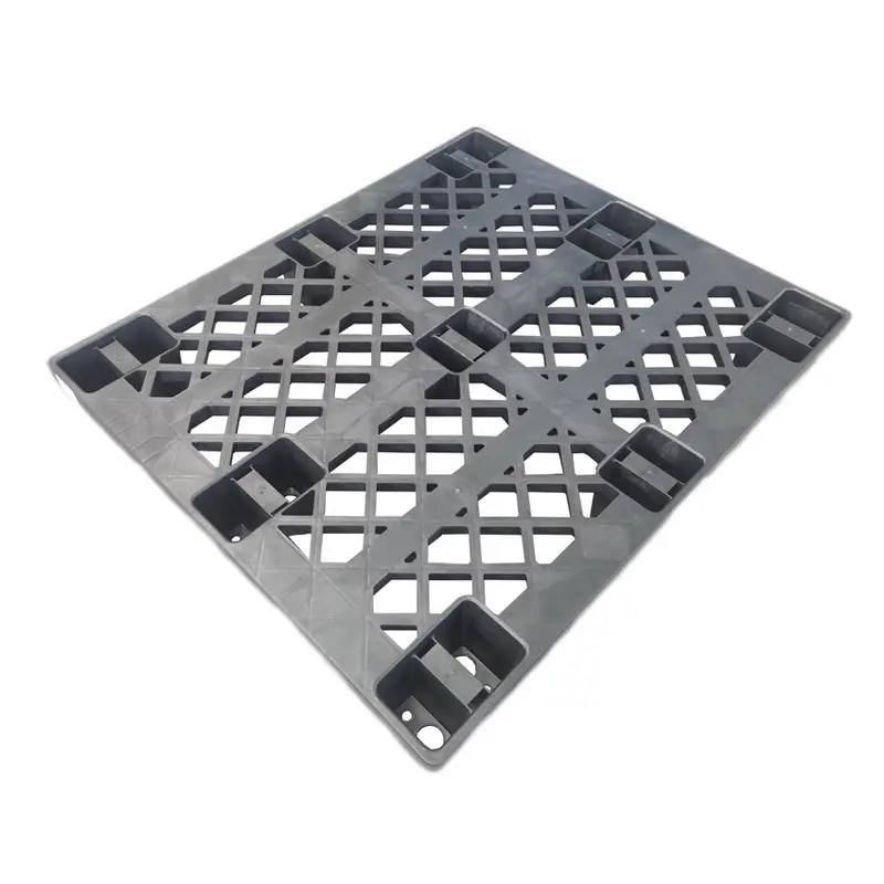 1200×1000-Light-Weight-Nine-Leg-Plastic-Pallets-for-Logistics-3
