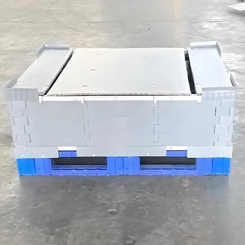 Customization MODU-BOX™ Steel-Reinforced Modular Pallet Box System - View 1 | Zhenghao Plastics