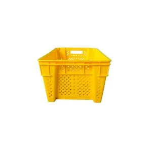 Nestable Storage Crate – Stackable Heavy Duty Plastic Crates for Warehouse - View 1 | Zhenghao Plastics