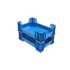 Insect Breeding Crate with Ventilated Design for Mealworms, Crickets & Insect Farming - HDPE Plastic Pallet | Zhenghao Plastics