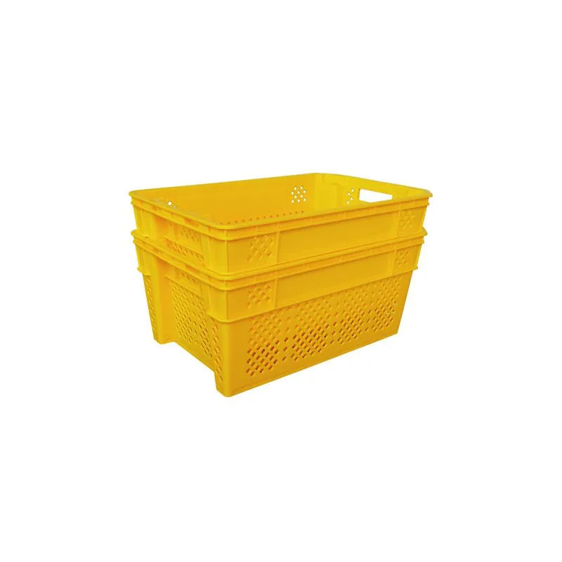 Nestable Storage Crate – Stackable Heavy Duty Plastic Crates for Warehouse - View 4 | Zhenghao Plastics