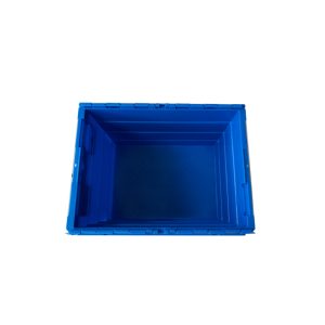 Heavy Duty Attached Lid Tote for Storage and Moving 2