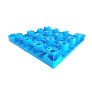 Heavy Duty Bottled Water Plastic Pallet for Beverage Storage and Transport - View 1 | Zhenghao Plastics