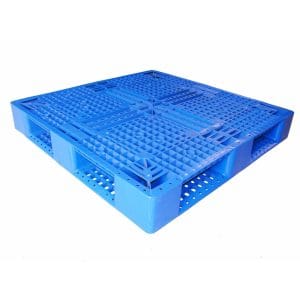 1100x1100 Six-Runner (Full Perimeter) Grid Plastic Pallets - HDPE Plastic Pallet | Zhenghao Plastics