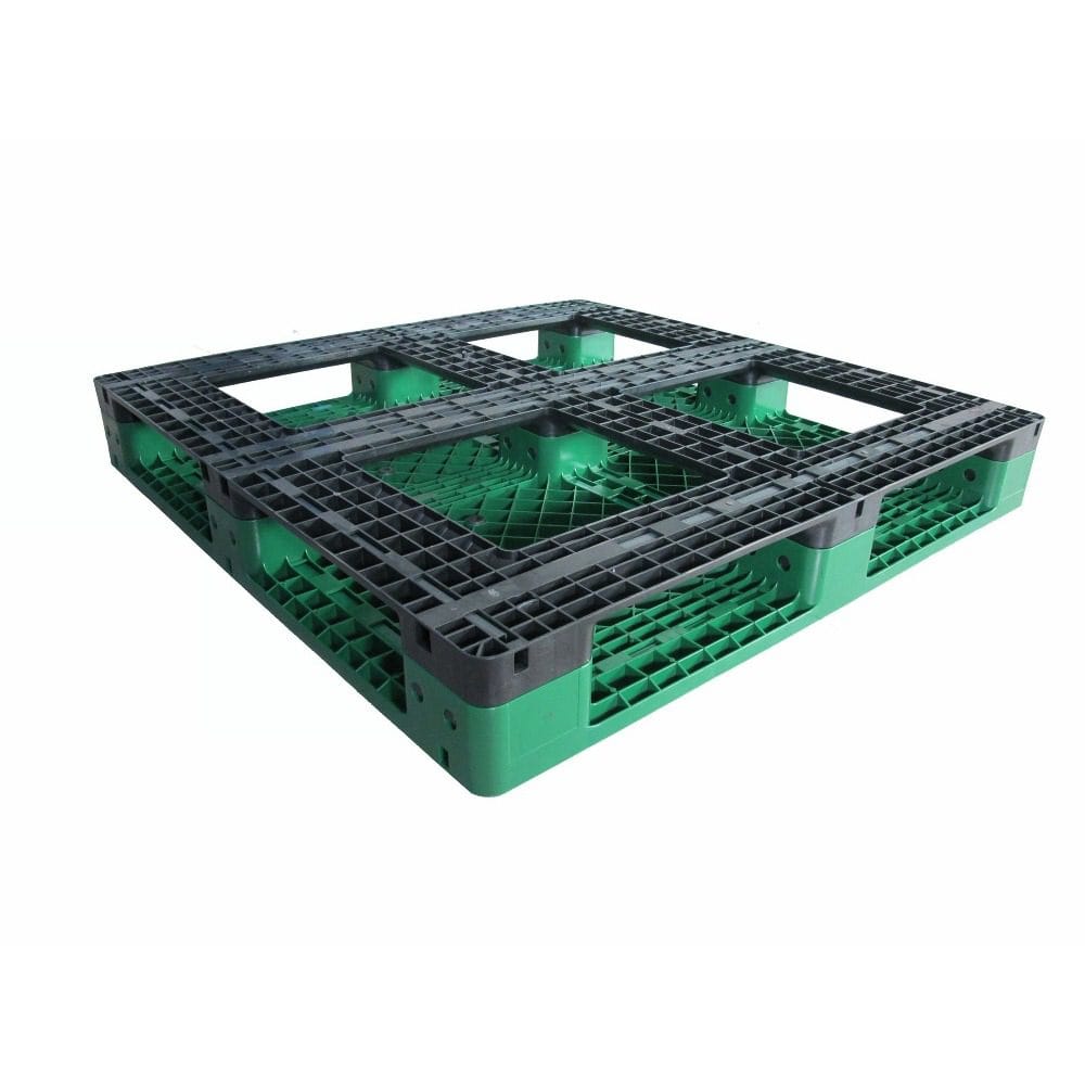 1200x1000x150mm Heavy-Duty Six-Runner Pallets For Warehouse - View 1 | Zhenghao Plastics