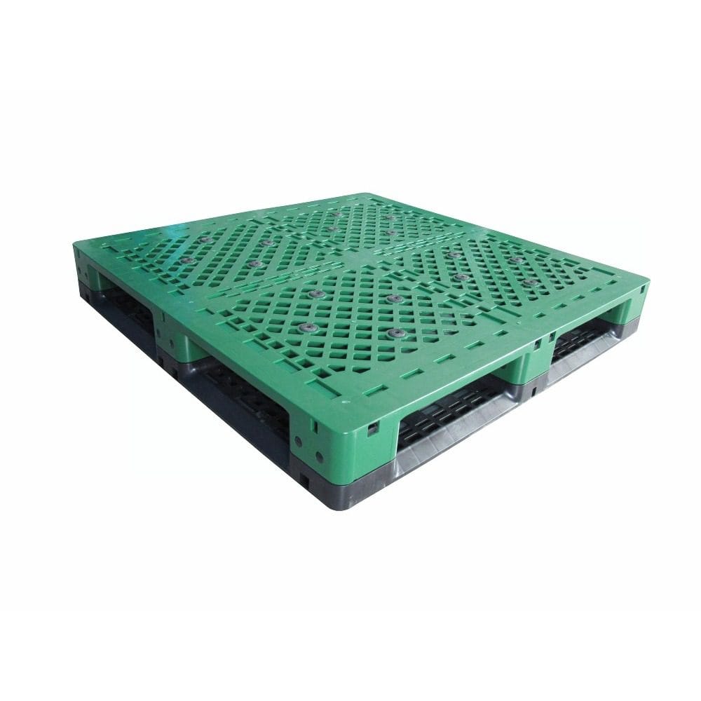 1200x1000x150mm Heavy-Duty Six-Runner Pallets For Warehouse - HDPE Plastic Pallet | Zhenghao Plastics