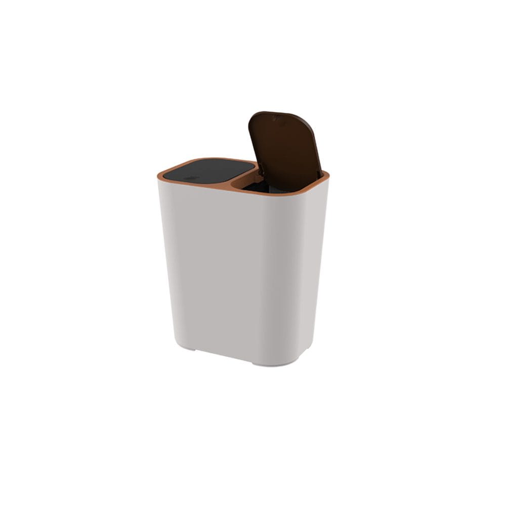 Indoor Garbage Cans with Lid for Kitchen, Bathroom, Office - View 3 | Zhenghao Plastics