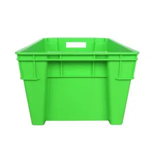 Stackable Nestable Crate for Space-Saving Storage – Durable Plastic Containers for Warehouse & Logistics - View 1 | Zhenghao Plastics