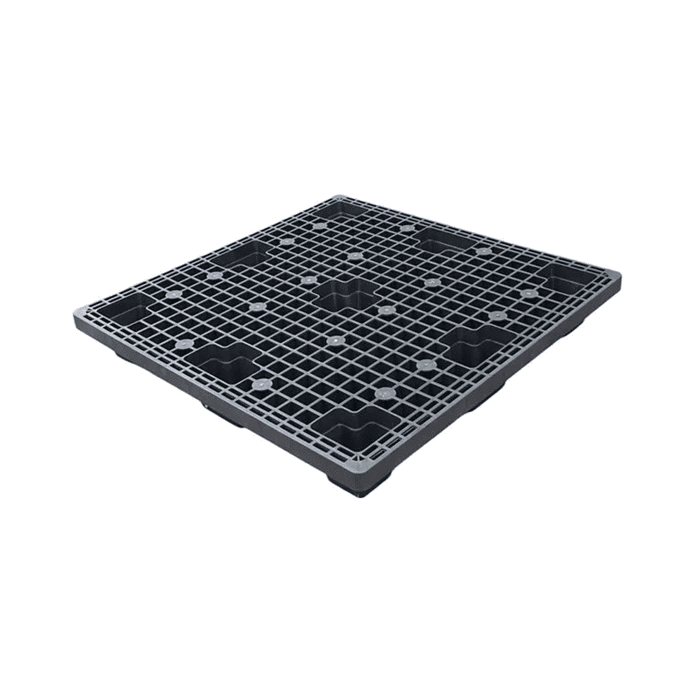 1100×1100 Light Weight Nestable Nine-Leg Grid Plastic Pallet