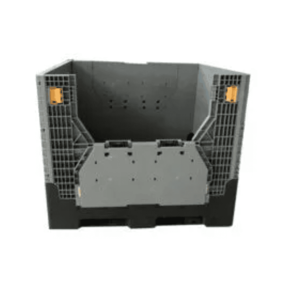 1200×1000×1000mm Foldable Pallet Box with Drop Gates