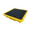 HDPE Single Drum Spill Pallet | Plastic Secondary Containment Tray for Oil & Chemical