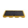 2 Drum Spill Pallet for Chemical & Oil Storage | HDPE Spill Containment Pallet with Drain