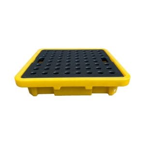 HDPE Single Drum Spill Pallet | Plastic Secondary Containment Tray for Oil & Chemical 2