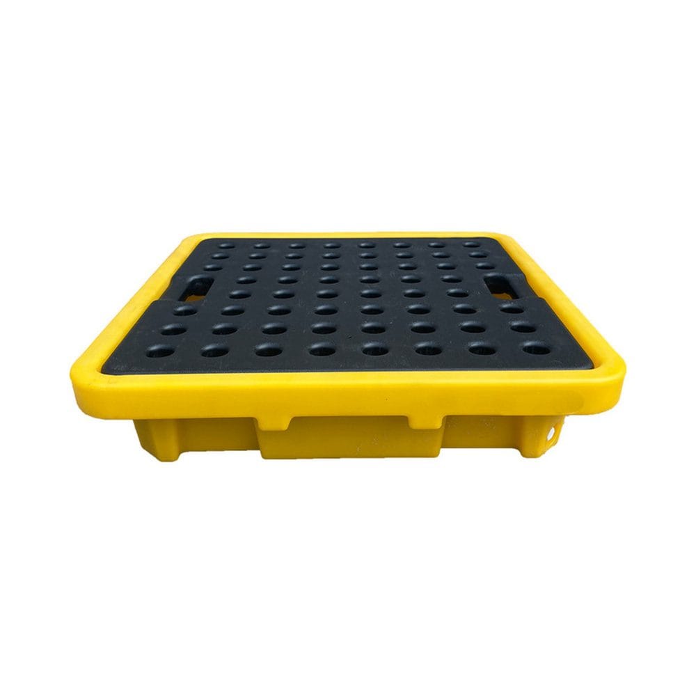 HDPE Single Drum Spill Pallet | Plastic Secondary Containment Tray for Oil & Chemical 2