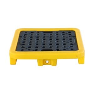 Single Drum Spill Containment Pallet | HDPE Chemical Spill Tray Manufacturer