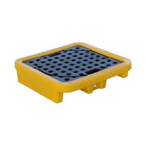 Single Drum Spill Containment Pallet | HDPE Chemical Spill Tray Manufacturer 4
