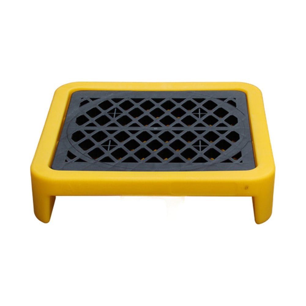 Single Drum Secondary Containment Tray | Heavy Duty HDPE Spill Control Platform