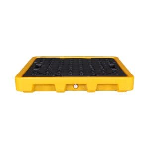 Single Drum Plastic Spill Containment Tray | Leak-Proof HDPE Spill Pallet for Industrial Liquids