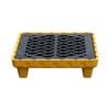 Leak Containment Pallet for Single Drum | Industrial HDPE Spill Collection Tray