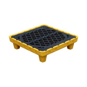 Leak Containment Pallet for Single Drum | Industrial HDPE Spill Collection Tray 1