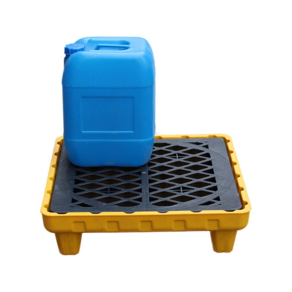 Leak Containment Pallet for Single Drum | Industrial HDPE Spill Collection Tray 2