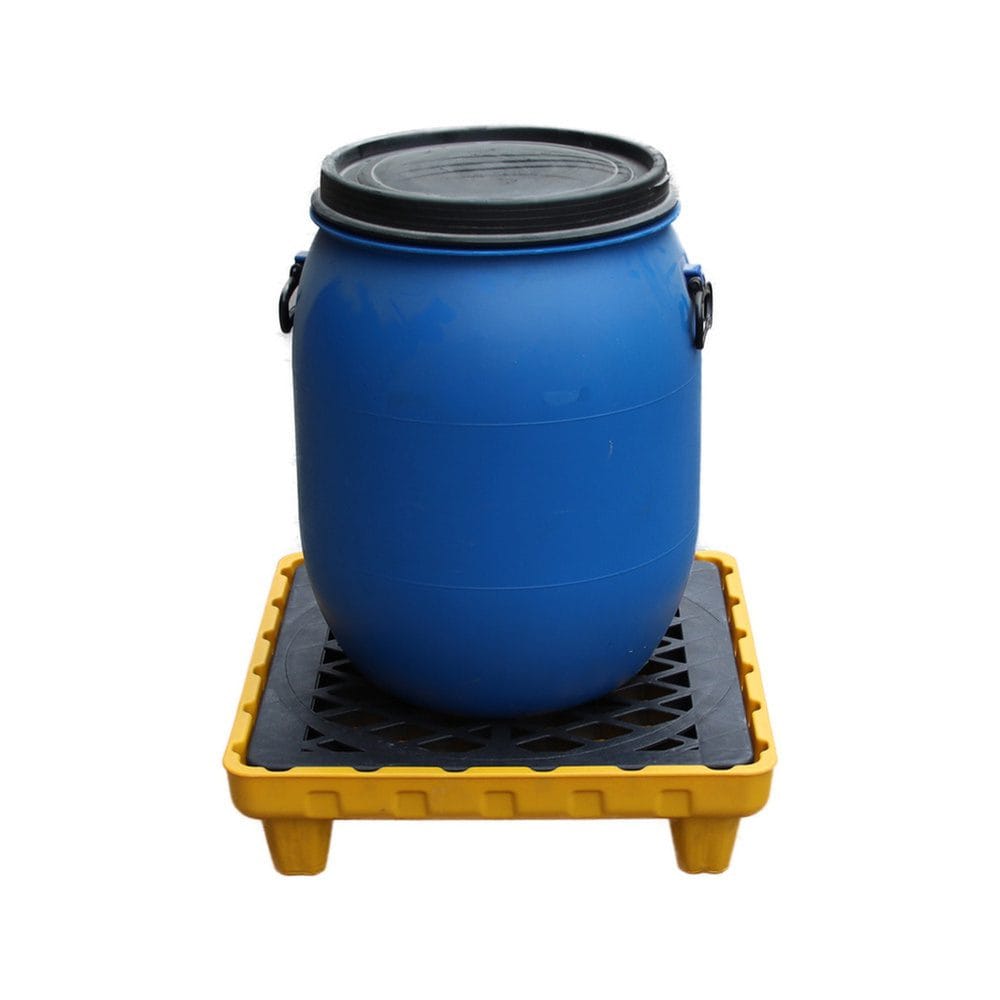 Leak Containment Pallet for Single Drum | Industrial HDPE Spill Collection Tray 3