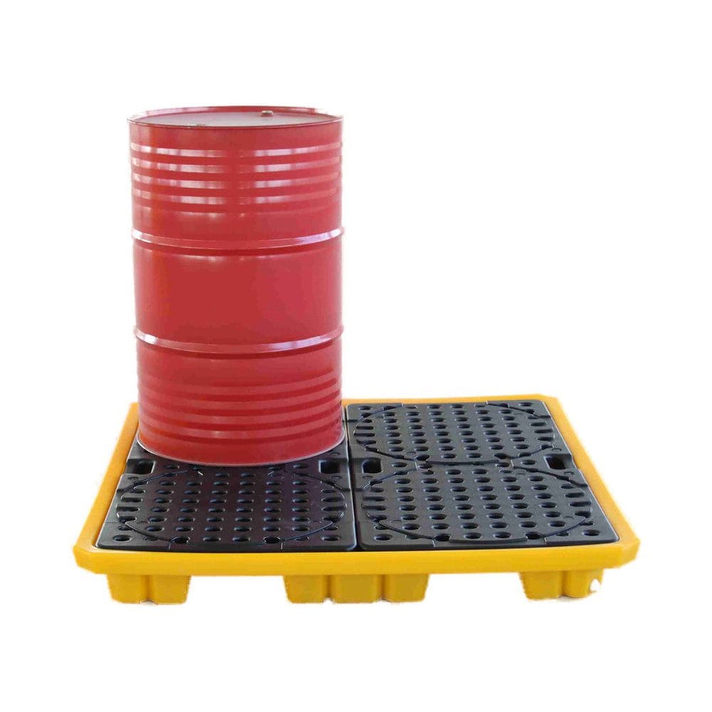 Four Drum Spill Pallet | Industrial Spill Containment System Manufacturer