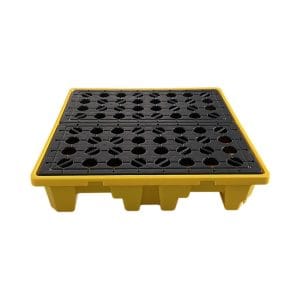 Polyethylene Spill Pallet 4 Drum | 4 Drum HDPE Spill Containment Pallet Supplier