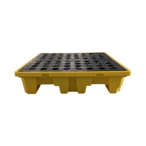 Polyethylene Spill Pallet 4 Drum | 4 Drum HDPE Spill Containment Pallet Supplier