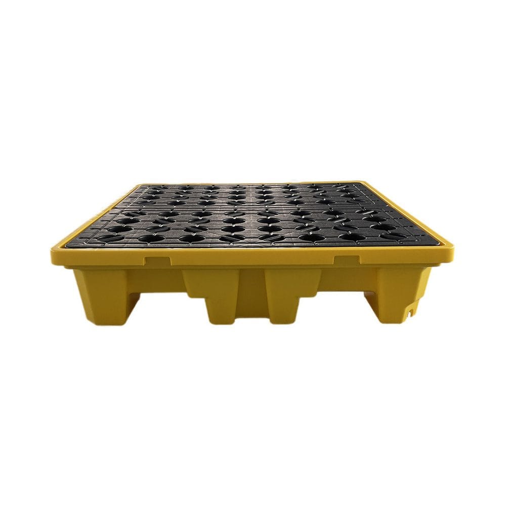 Polyethylene Spill Pallet 4 Drum | 4 Drum HDPE Spill Containment Pallet Supplier