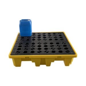 Polyethylene Spill Pallet 4 Drum | 4 Drum HDPE Spill Containment Pallet Supplier