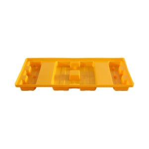 2 Drum Spill Pallet | HDPE Secondary Containment Pallet for 55 Gallon Drums with Sump & Drain