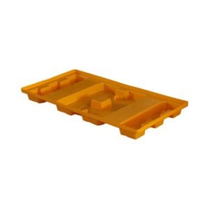 2 Drum Spill Pallet | HDPE Secondary Containment Pallet for 55 Gallon Drums with Sump & Drain