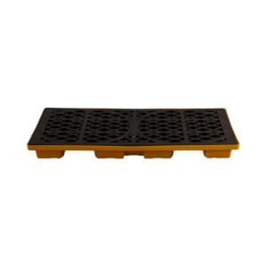 2 Drum Spill Pallet | HDPE Secondary Containment Pallet for 55 Gallon Drums with Sump & Drain
