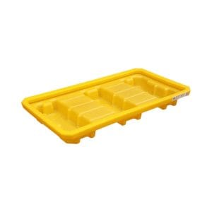 Industrial 2 Drum Chemical Spill Pallet | HDPE Spill Containment Platform for 55 Gallon Drums 2