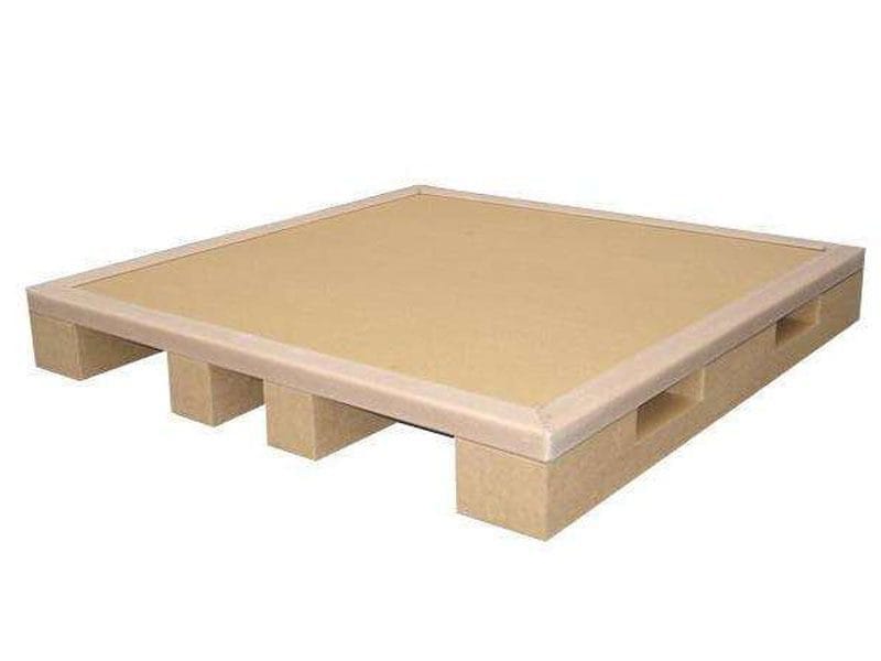 Paper pallet for lightweight packaged goods